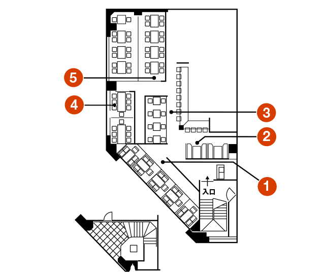 店内図